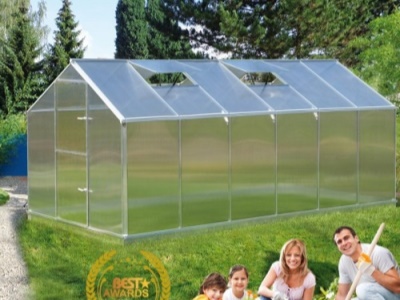 Zahradní skleník SANUS 430cm, PC 6mm, L-10 Gardentec