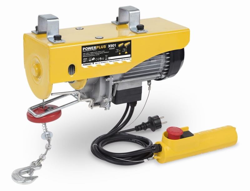 POWX901 - Lanový naviják (kočka) 1 000 W 200-400Kg