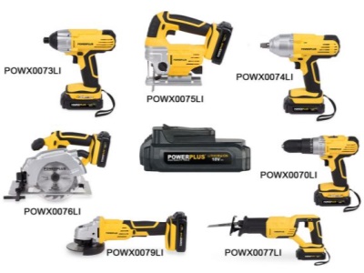 POWX0076LI - AKU Okružní pila 165MM 18V LI-ION