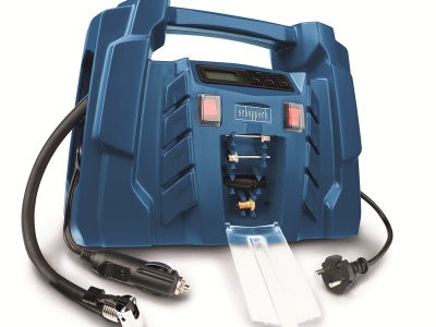Scheppach Air Force 5 - mobilní bezolejový kompresor 8 bar (12 V / 230 V)