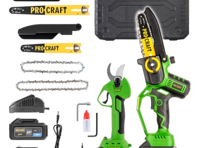 Sada aku ruční pilka PKA32Li a nůžky na větve ES25Li