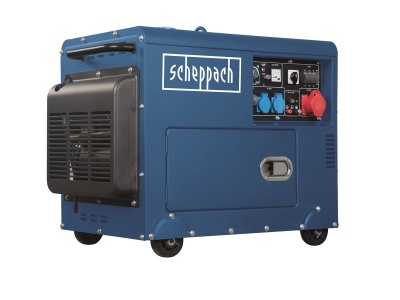 Scheppach SG 5200 D - Dieselová elektrocentrála 5 000 W s regulací AVR