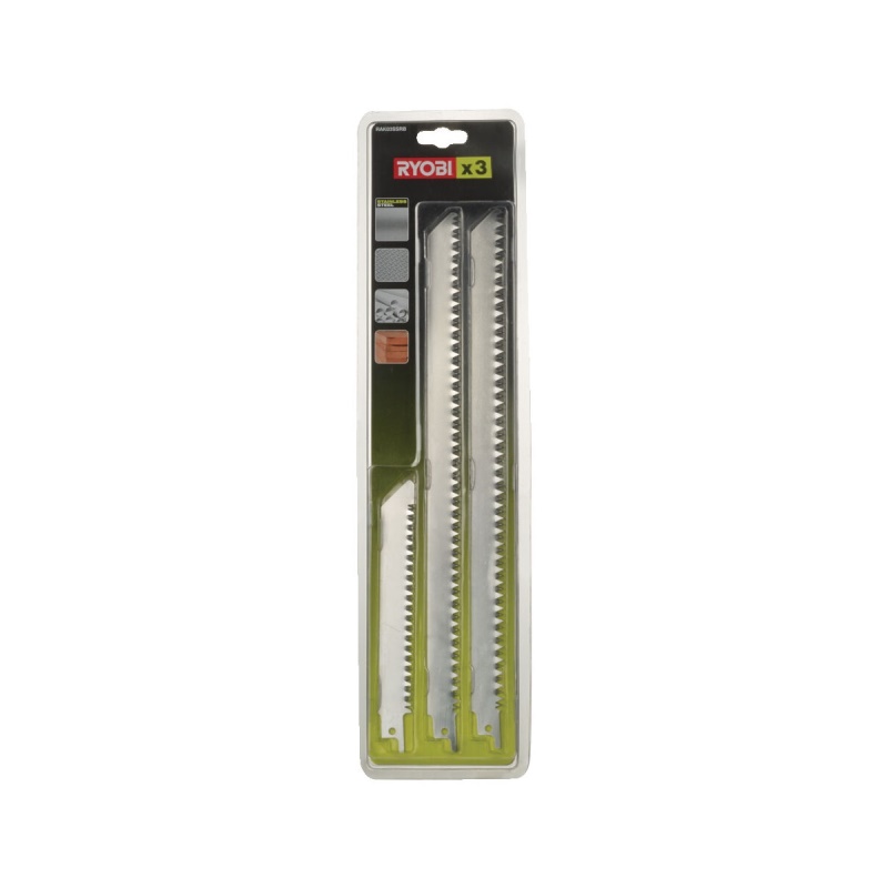 Ryobi RAK03SSRB - 3 x plátek pro šavlové pily
