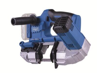 Scheppach C-MBS635-X - 20 V IXES aku pásová pila na kov (bez baterie a nabíječky)