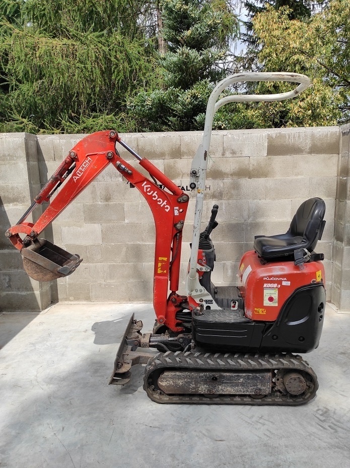 Minibagr KUBOTA K008-3K 008