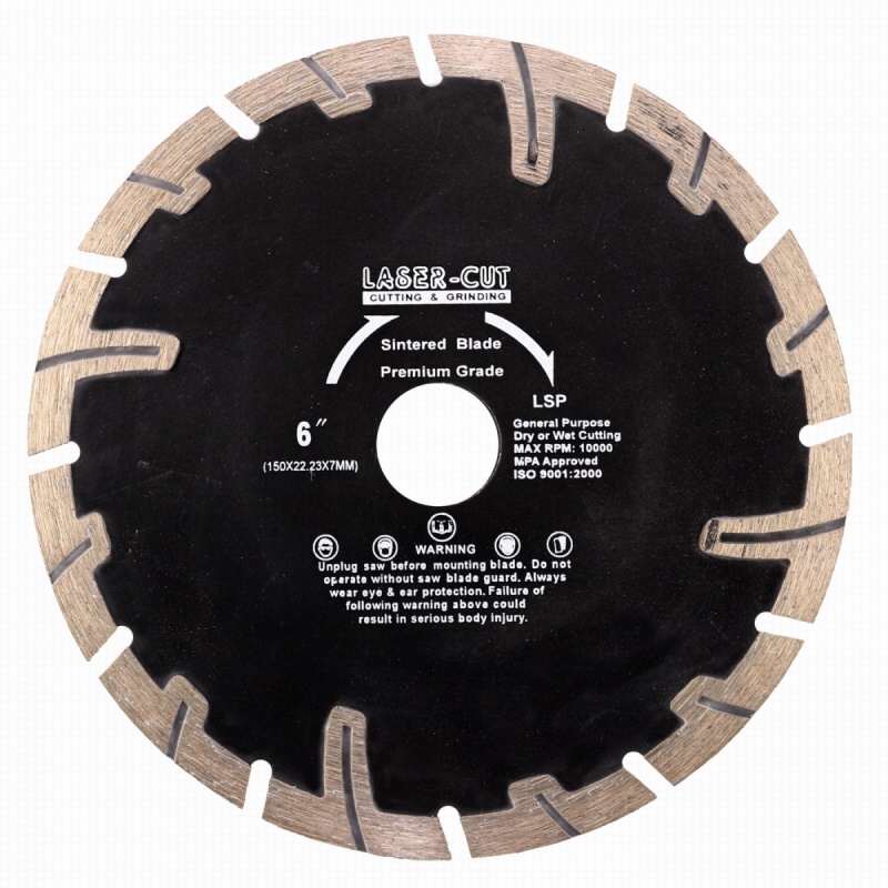 L00123 - Diamantový kotouč segmentový 150 x 22,23 x 7mm LSP