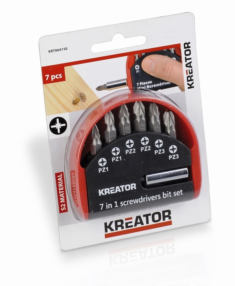 KRT064150 - Sada bitů 7 ks PZ