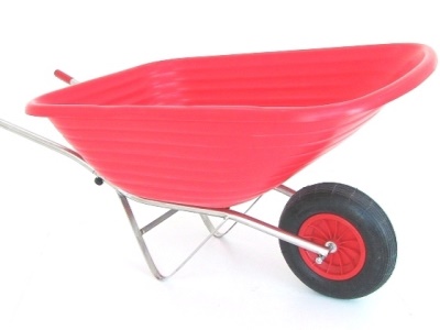 Kolečko SW10 185l - červené