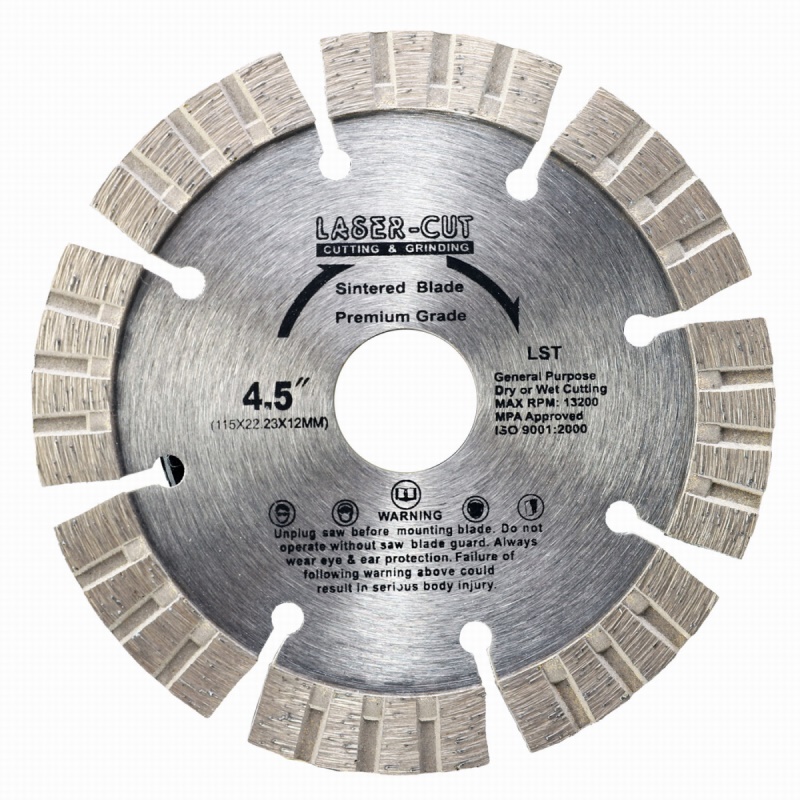 L00111 - Diamantový kotouč segmentový 115 x 22,23 x 12mm LST