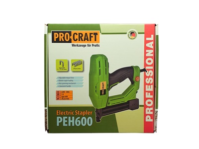 Elektrická sponkovací pistole , PEH600 PROCRAFT