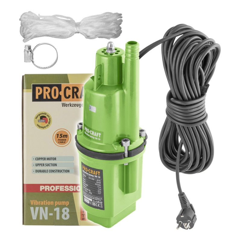 Vibrační čerpadlo Procraft VN-18