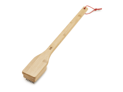 Weber Kartáč na čištění roštů s bambusovou rukojetí, 46 cm
