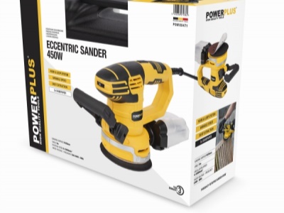 POWX0471 - Rotační bruska 450 W