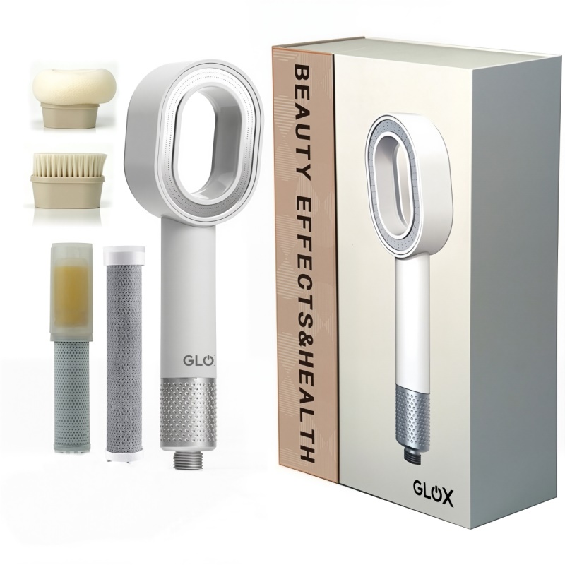 SH001W - Filtrační sprchová hlavice sada bílá