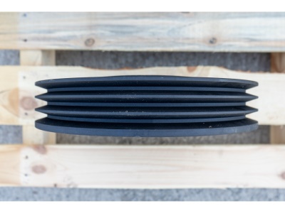 Setrvačník 55kg, pro 3 řemeny 17mm (s krytem)