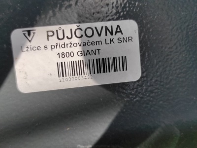 Lžíce s přidržovačem LK SNR 1800 GIANT