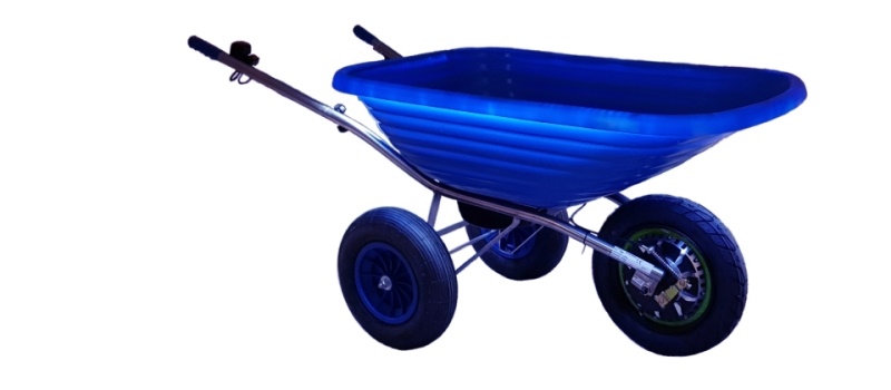 Aku kolečko SW10e Deluxe 185l - modré 