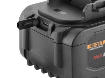 Baterie akumulátorová 20V Li-ion, 8000mAh USB Type C Procraft 20/8C