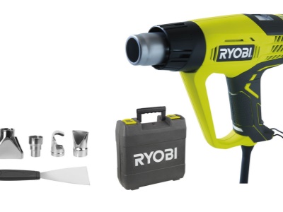 Ryobi EHG2020LCD - elektrická horkovzdušná pistole s LCD displejem 2000 W