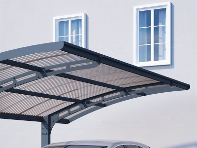 Palram - Canopia Arizona 5000 - hliníkový přístřešek pro auto s obloukovou střechou