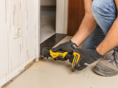 POWXB40020 - Aku multitool oscilační bruska 20V