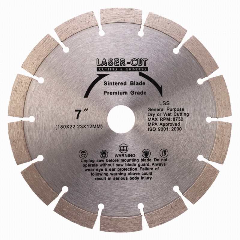 L00109 - Diamantový kotouč segmentový 180 x 22,23 x 12mm LSS