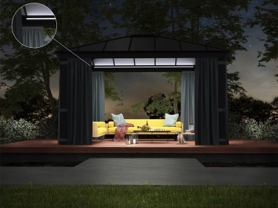 Palram - Canopia LED osvětlovací systém 2,7 m s dálkovým ovládáním