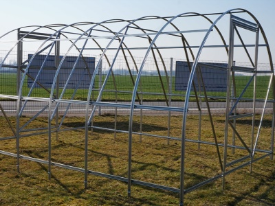 Zahradní polykarbonátový skleník KIN IDEAL 8x3m PC 4mm