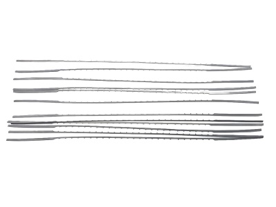 Scheppach Sada univerzálních plátků pro lupínkové pily ( 12 ks )