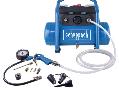 Scheppach C-ACT160/6-X - 2x20 V IXES aku bezolejový kompresor 6 l (bez baterie a nabíječky)