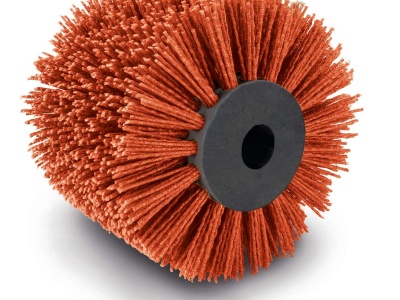 Scheppach MRS 1300 - kartáčová / renovační bruska + nylonový a smirkový kartáč K80