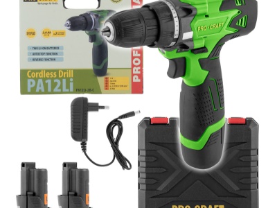 Aku vrtací šroubovák Procraft PA12Li