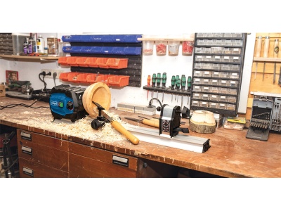 Scheppach DM 600 VARIO - soustruh na dřevo 230 V