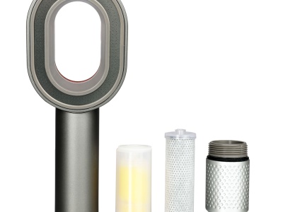 SH002G - Filtrační sprchová hlavice antracit