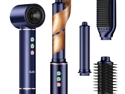 GLOX17921 - Multifunkční kulmofén