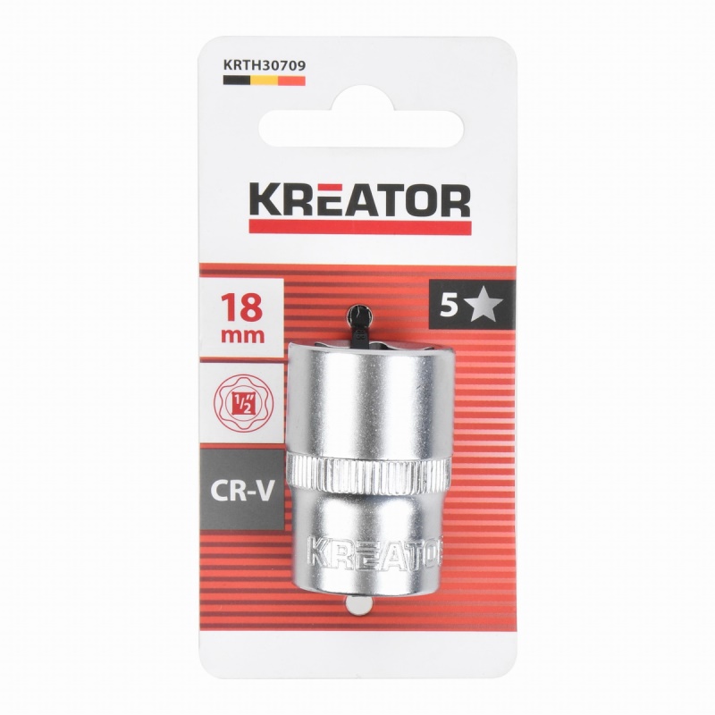 KRTH30709 - Nástrčná hlavice (ořech) 18mm 1/2"