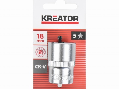 KRTH30709 - Nástrčná hlavice (ořech) 18mm 1/2"