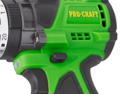 Aku vrtací šroubovák Procraft PA18ProBL (bez baterie a nabíječky)