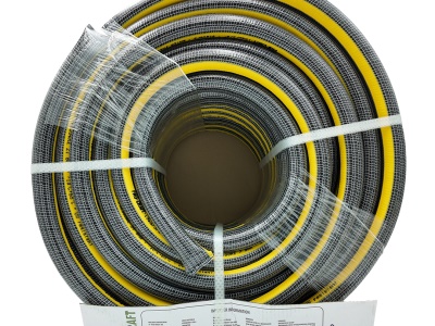 Černo-žlutá zahradní hadice Procraft PR-4KAT1950