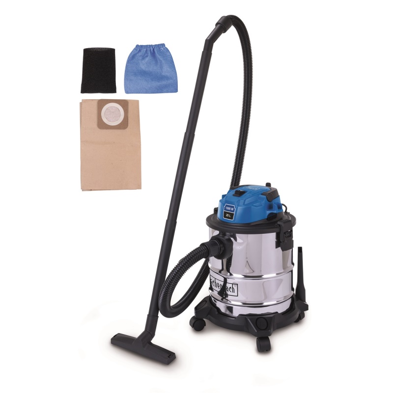 Scheppach VC 20 - průmyslový vysavač na suché/mokré vysávání 20 l
