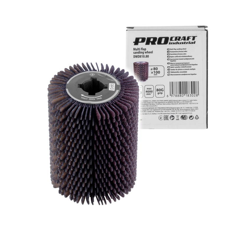 Brusný smirkový válec Procraft DWD810.80