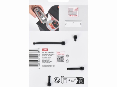 KRTH00501 - Kovová škrabka  plus  5ks břitů