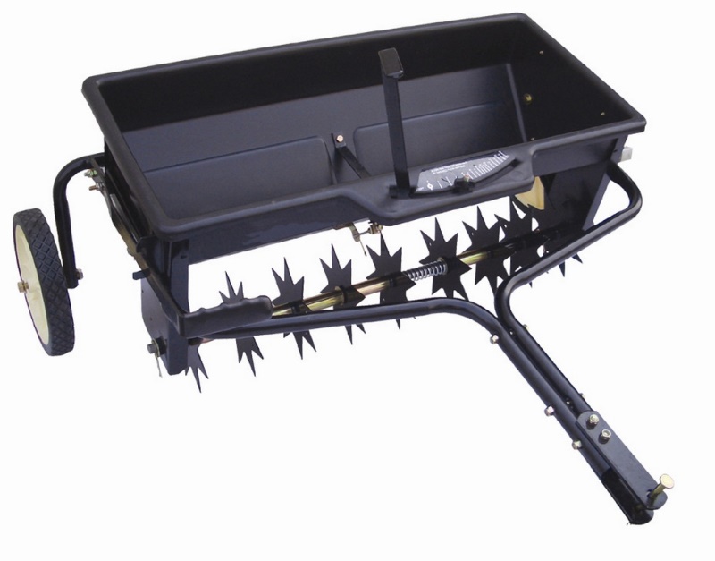 TurfMaster AS 80 - tažený travní provzdušňovač / rozmetadlo 80 cm