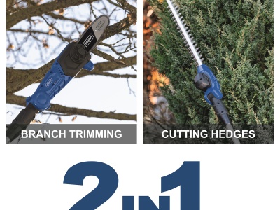 Scheppach C-PHTS410-X - aku 20 V IXES multifunkční stroj 2v1 (bez baterie a nabíječky)