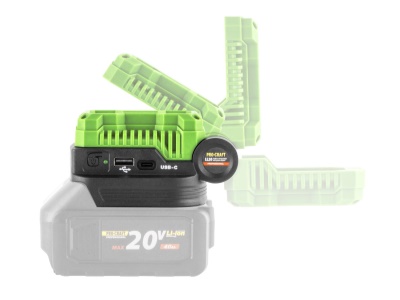 Aku šroubovák Procraft PA18Pro DFR s LED reflektorem LL20bb