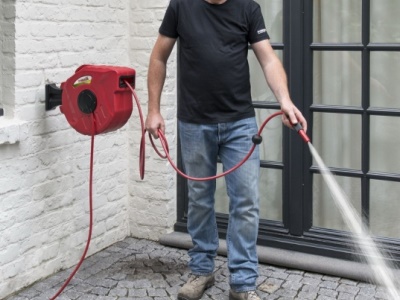 KRTGR6705 - Zahradní hadice s aut. navíjením 20m 3/8" 