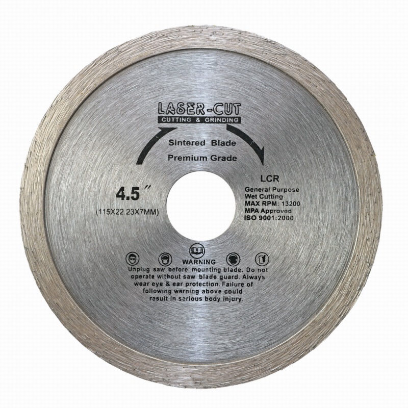 L00101 - Diamantový kotouč celoobvodový 115 x 22,23 x 7mm LCR