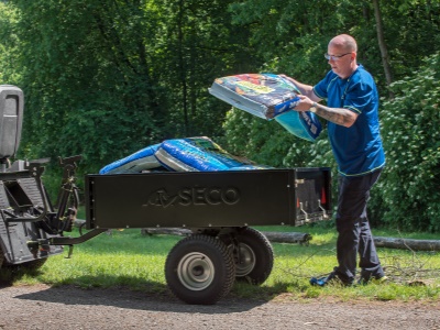 Sklopný vozík NT - 4 černý