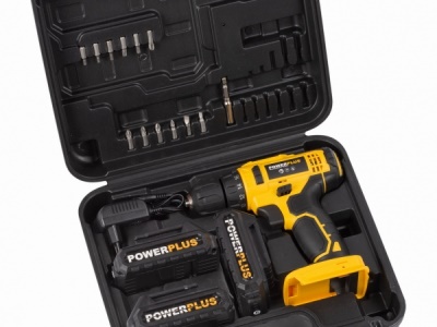 POWX00500 - Aku šroubovák / vrtačka 20V LI-ION 2BAT  plus  1BAT zdarma