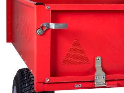 Sklopný vozík NT - 4 červený